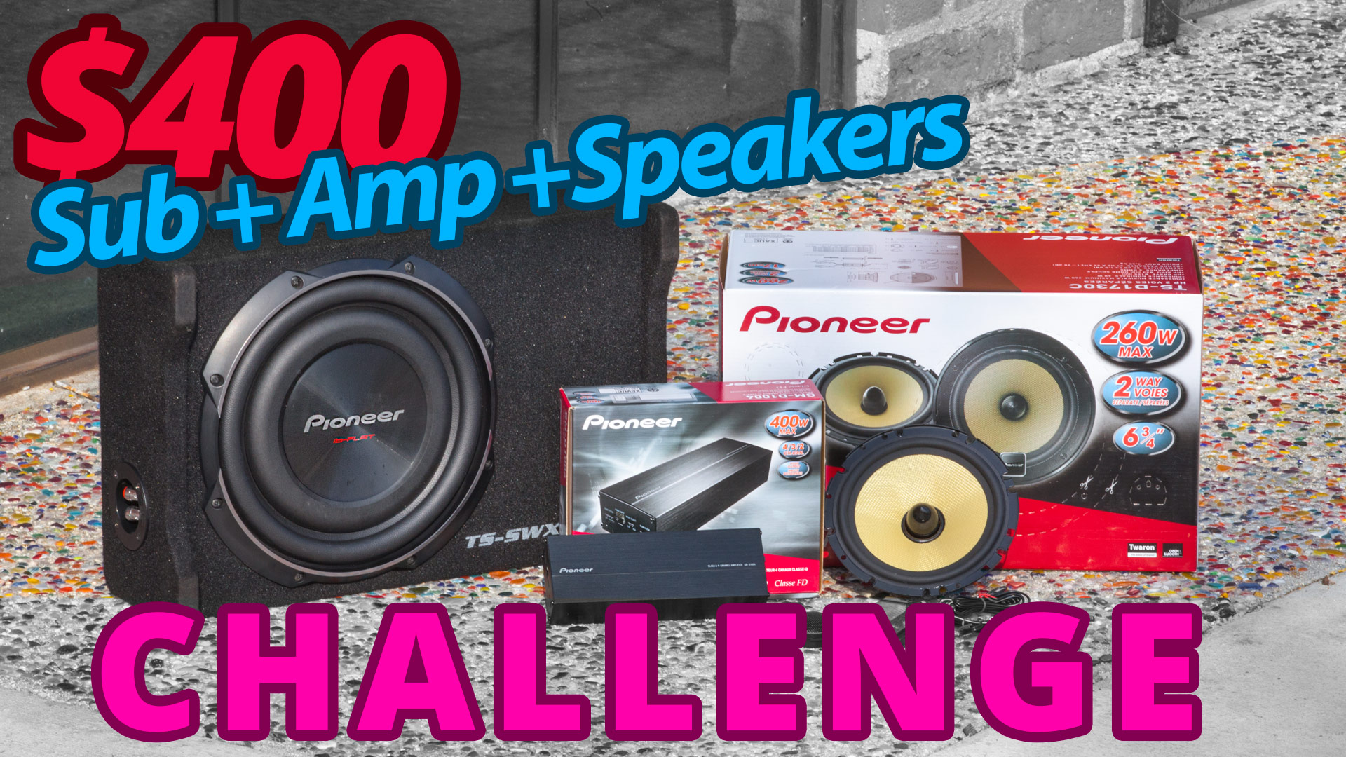Amp + Subwoofer + Component speakers or under 400 Quality Mobile