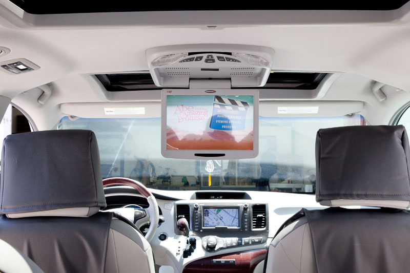Overhead Dvd Player Install Dual Sunroof Toyota Sienna