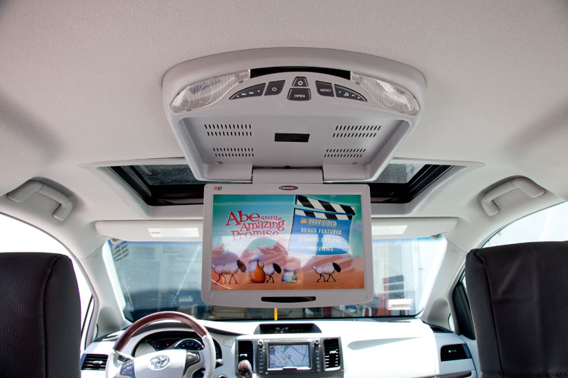 Car dvd player for toyota sienna