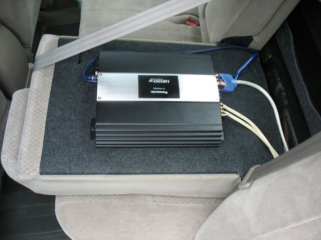 car amplifier installation