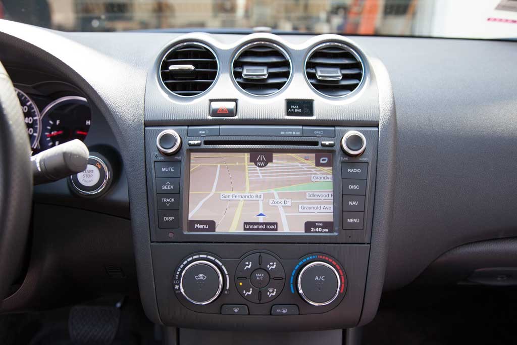 Nissan altima factory navigation system