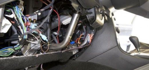 backup camera installation in a Chrysler 300