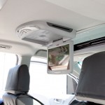 Overhead DVD Player in Toyota Sienna