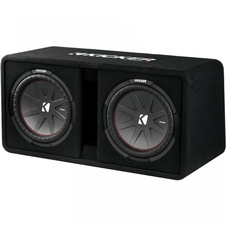 Kicker Dual CompR Subwoofer Ported Enclosure Quality Mobile Video Blog